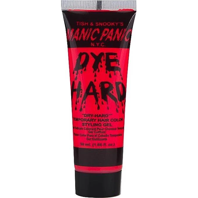 Manic Panic Dye Hard Temporary Hair Color Styling Gel 1.66 fl oz - Electric Lava