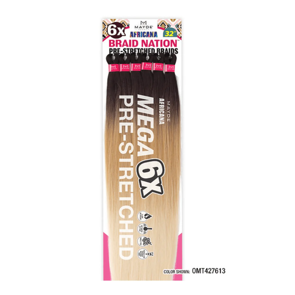 Mayde Beauty Synthetic Braiding Hair โ 6X Braid Nation 32โณ - Image 12