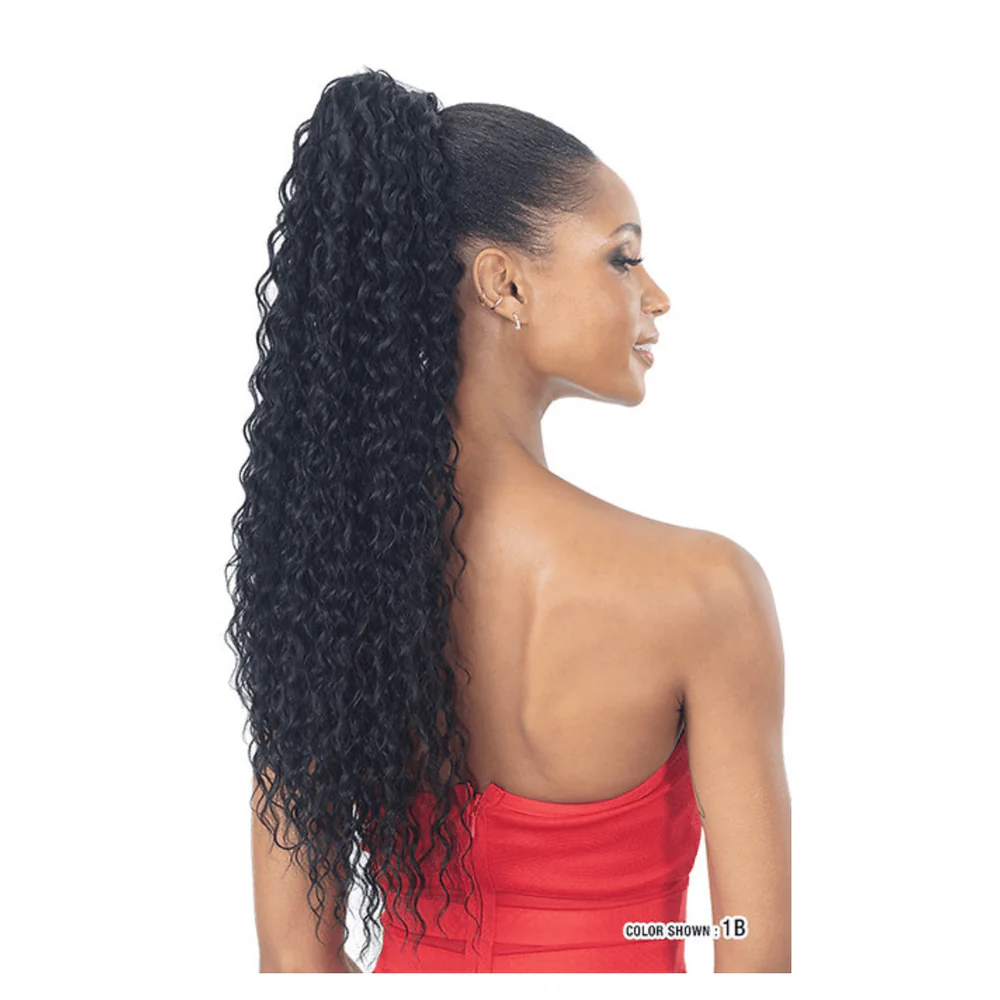 Mayde Beauty Synthetic Drawstring Ponytail – Tempting Doll 28” - Image 2