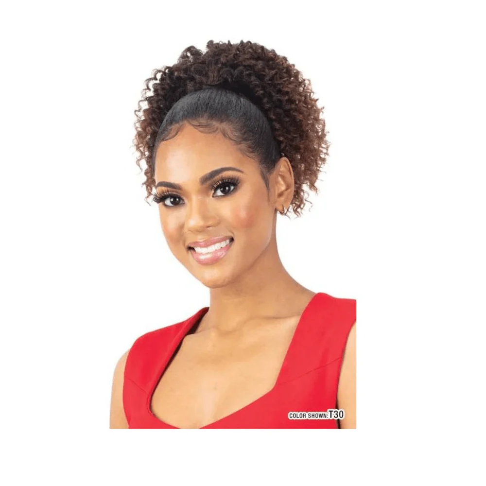 Mayde Beauty Synthetic Drawstring Ponytail - Bubbly Pop 10” - Image 5