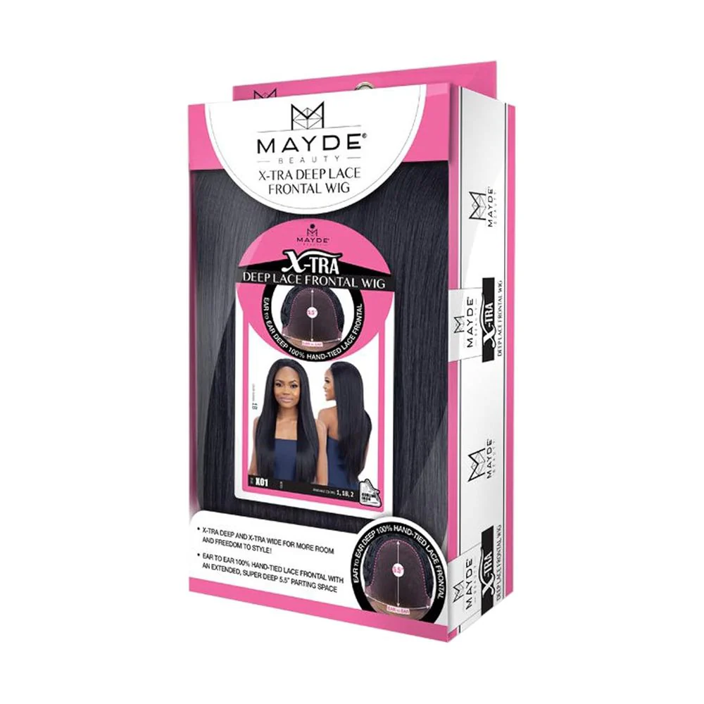 Mayde Beauty Synthetic 13x6 Lace Frontal Wig - X01 - Image 3