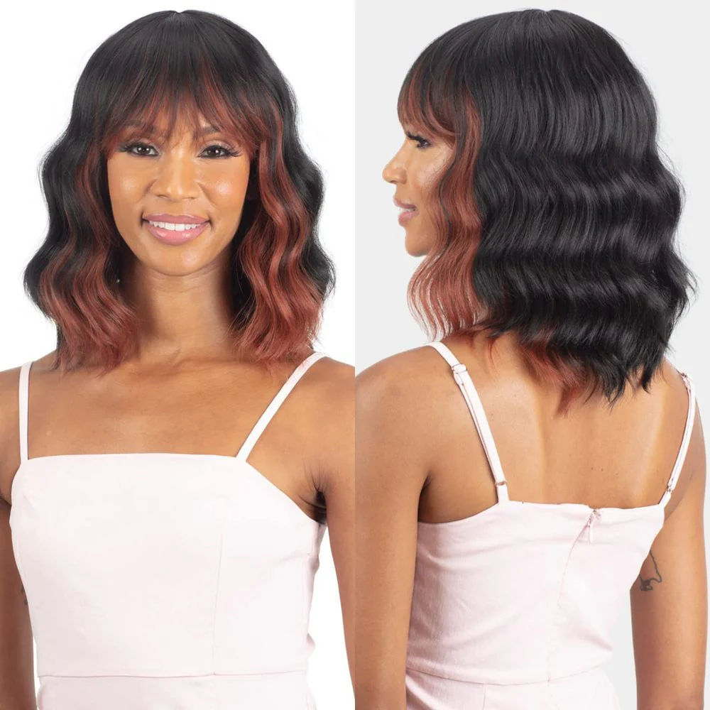 Mayde Mocha 100% Human Hair Blend Wig – Delight - Image 4