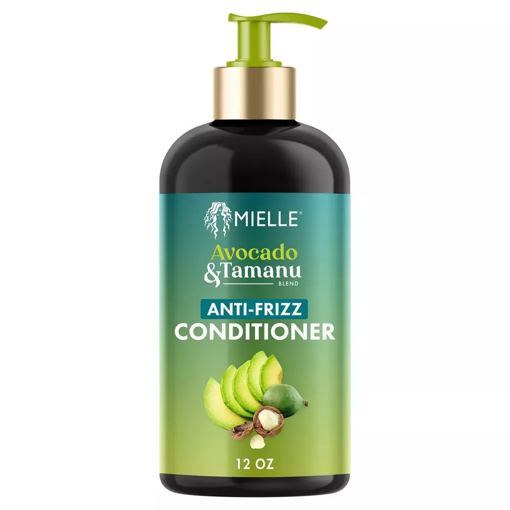 Mielle Avocado & Tamanu Anti-Frizz Shampoo & Conditioner – 12 fl oz - Image 6
