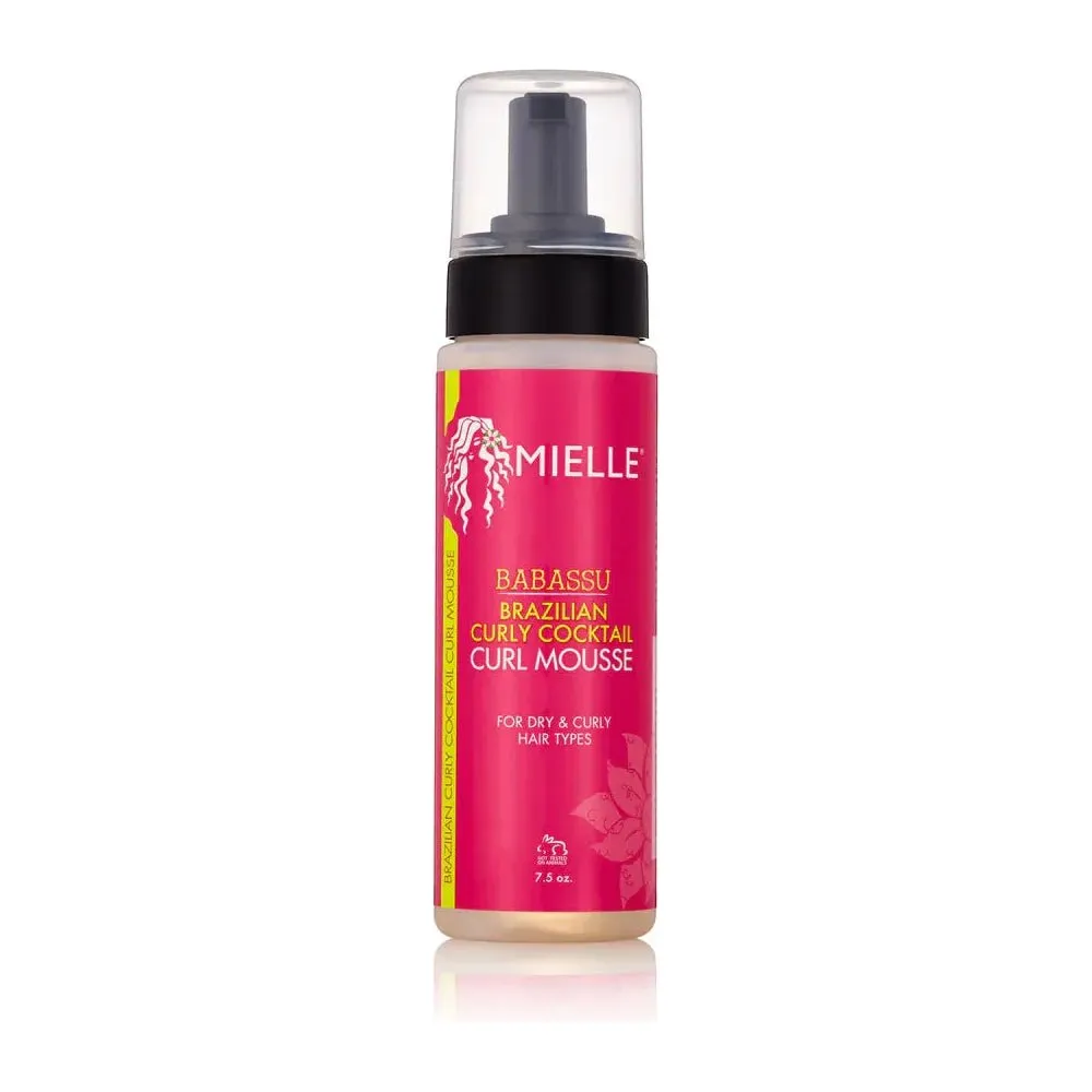 Mielle Babassu Brazilian Curly Cocktail Curl Mousse 7.5oz