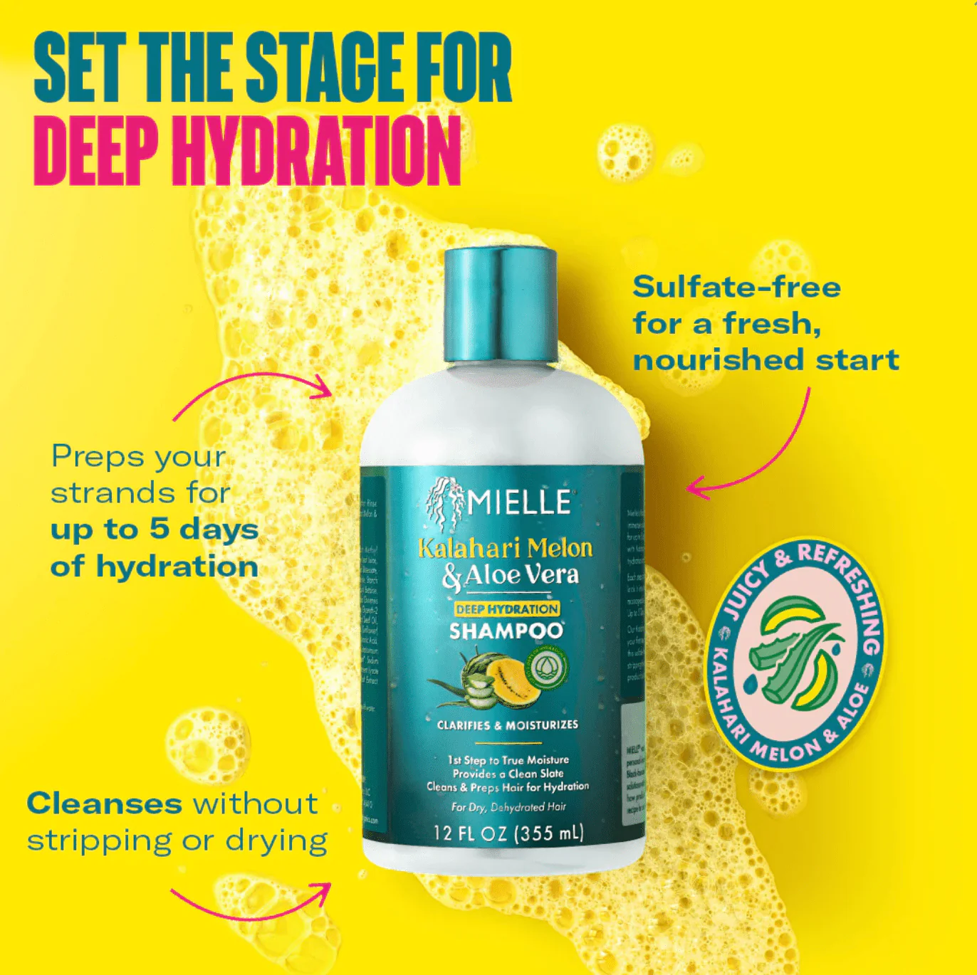 Mielle Kalahari Melon & Aloe Vera Collection - Image 3