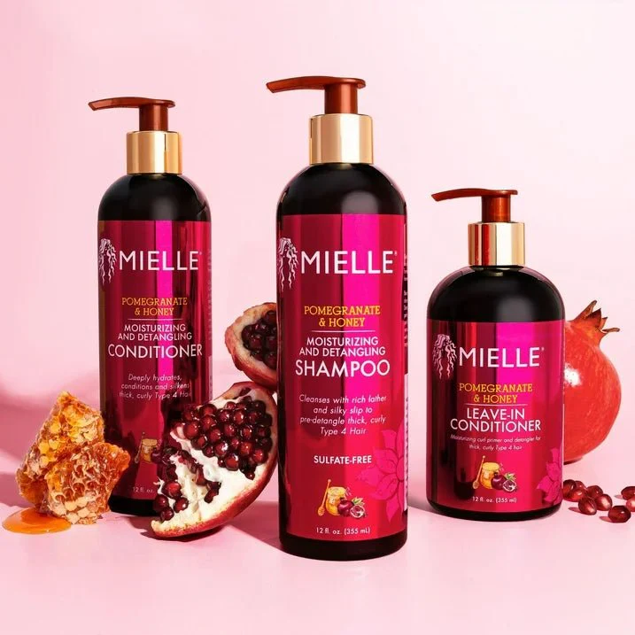 Mielle Organics Pomegranate & Honey Shampoo – Moisturizing – 12oz - Image 8
