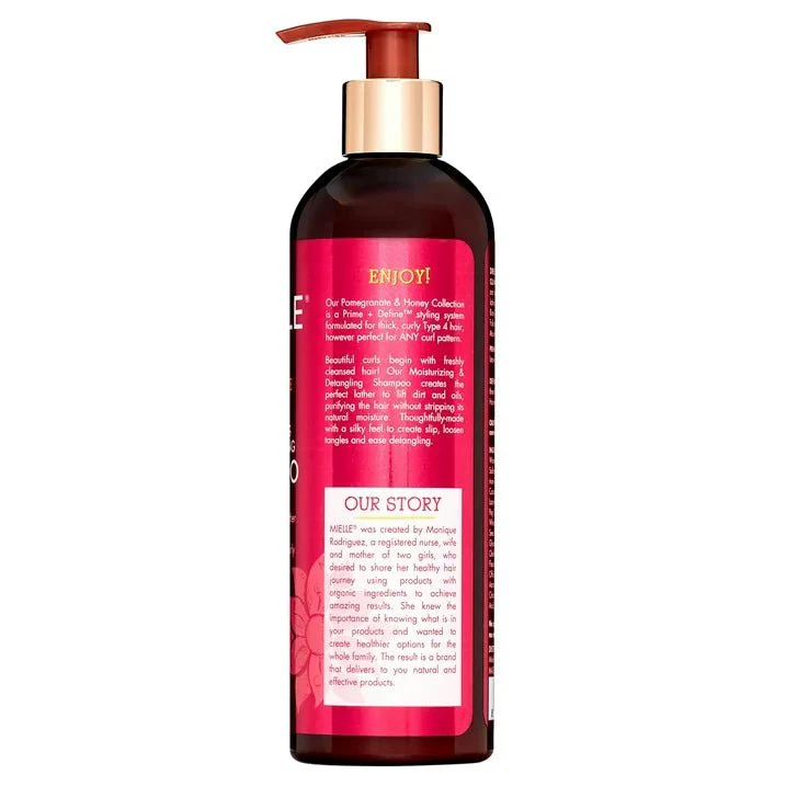 Mielle Organics Pomegranate & Honey Shampoo – Moisturizing – 12oz - Image 3