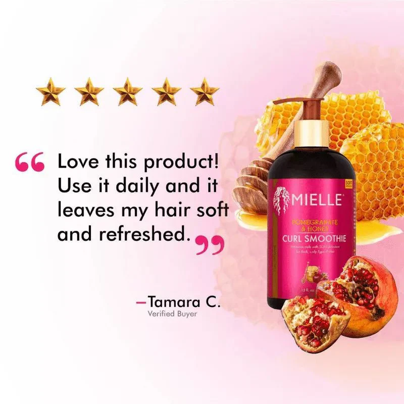 Mielle Organics Curl Smoothie – Type 4 Hair – 12oz - Image 4