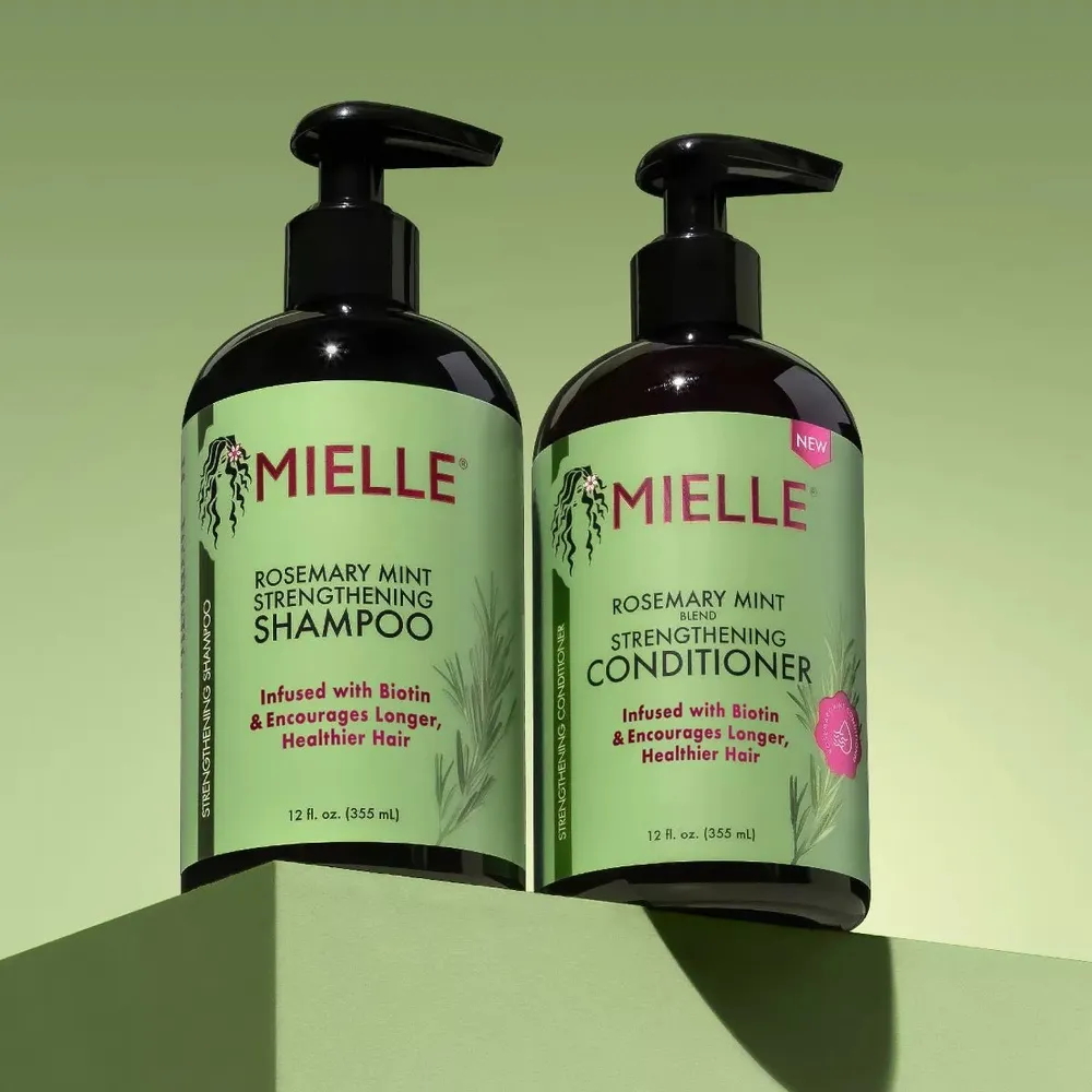 Mielle Rosemary Mint Strengthening Shampoo & Conditioner – 20 fl oz