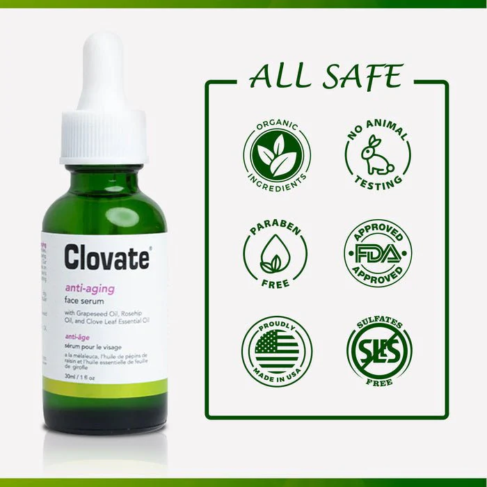 Mitchell Brands Clovate Anti-Aging Face Serum - 1oz - Image 2