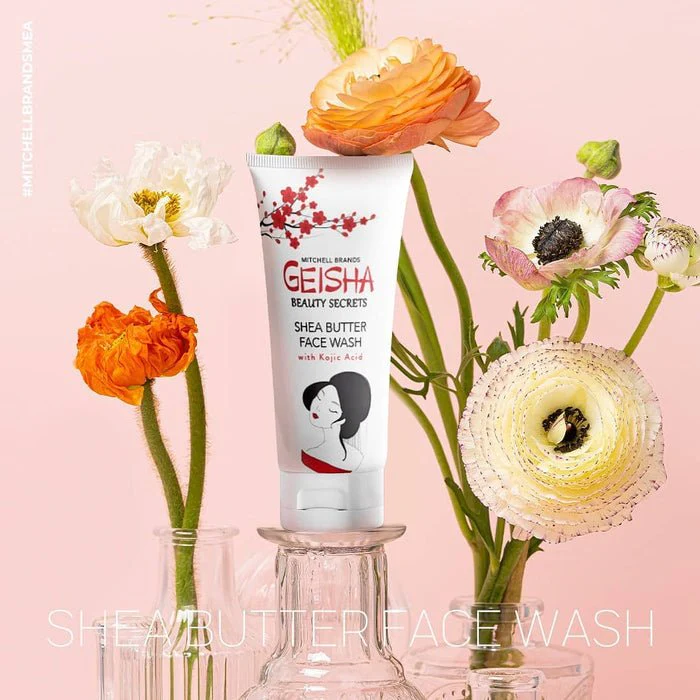 Geisha Beauty Secrets Kojic Acid Shea Butter Face Wash - 2oz - Image 2