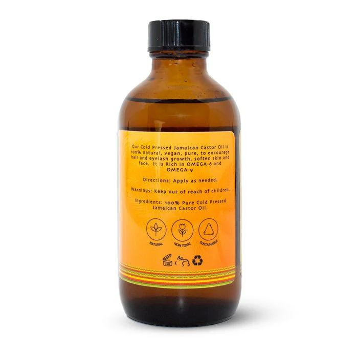 Mitchell Brands Jamaican Amber Jamaican Castor Oil 4oz - Image 2