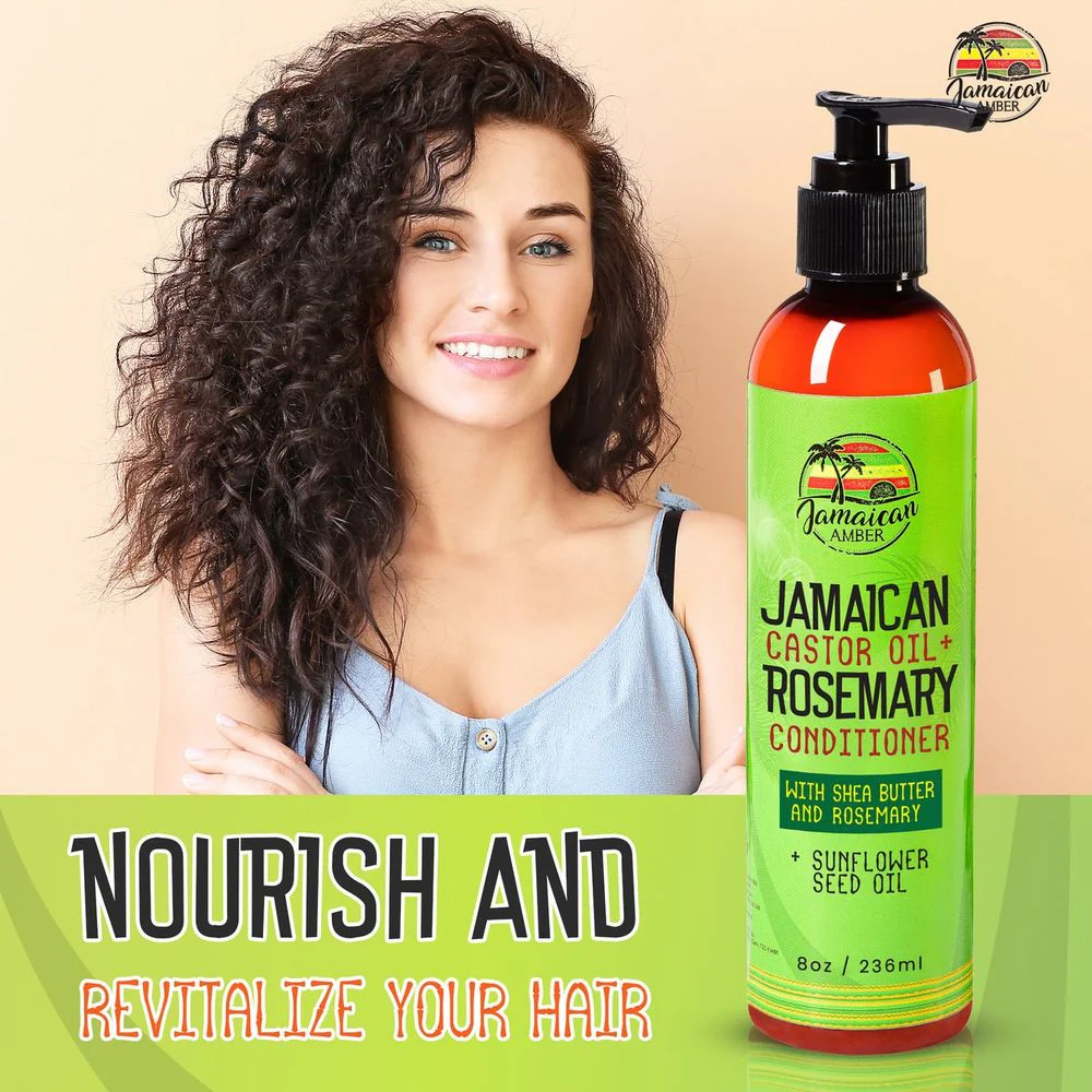 Mitchell Jamaican Castor Oil + Rosemary Conditioner - 8oz - Image 6