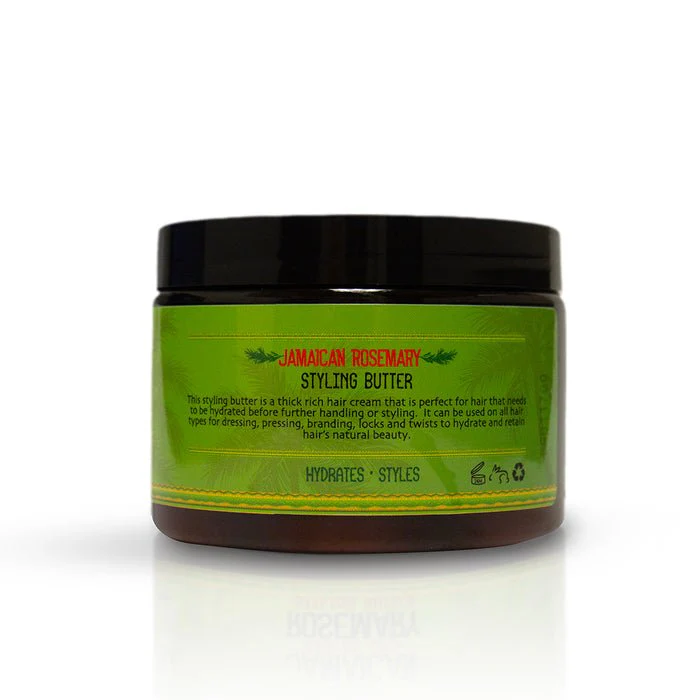 Mitchell Jamaican Amber Castor Oil & Rosemary Butter - 12oz - Image 3