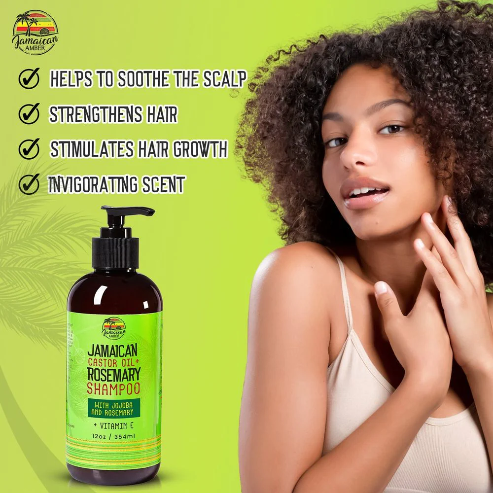 Mitchell Brands Jamaican Castor Oil+ Rosemary Shampoo - 12oz - Image 6