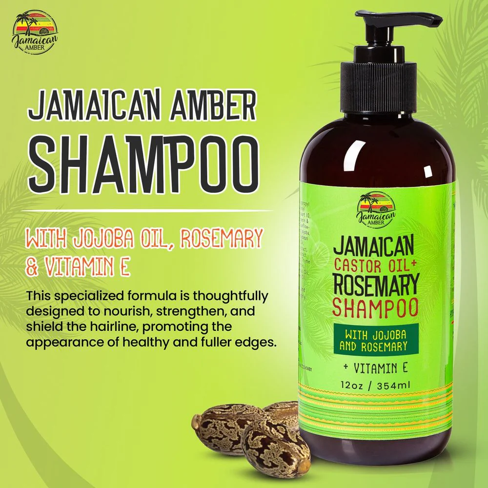 Mitchell Brands Jamaican Castor Oil+ Rosemary Shampoo - 12oz - Image 9