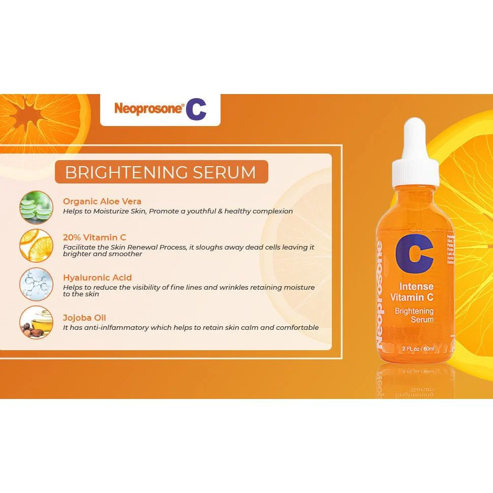 Mitchell Brands Neoprosone Intense Vitamin C  Serum - 2oz - Image 4