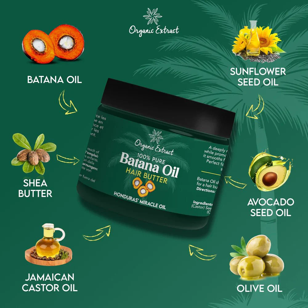 Mitchell Organic Batana Oil Hair Butter – 4 oz - Image 4