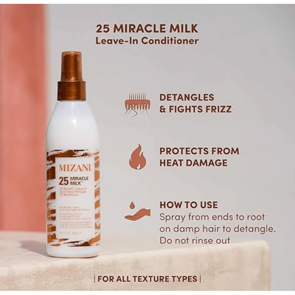 Mizani 25 Miracle Milk Leave-In Conditioner - 8.5oz - Image 2
