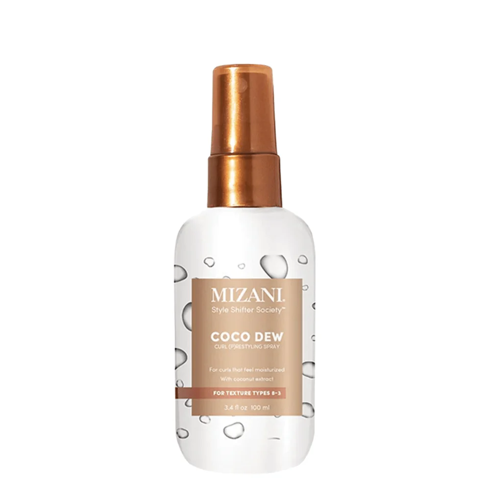 MIZANI Coco Dew Curl Pre-Styling Spray – 3.4oz