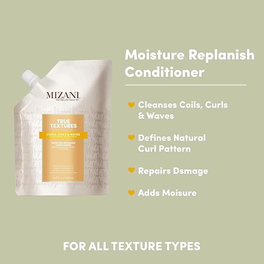 Mizani True Textures Shampoo & Conditioner Refill - 16.9oz - Image 4