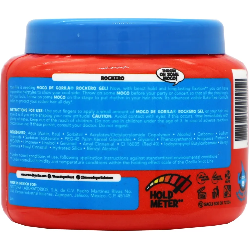 Moco de Gorila Hair Gel – Strong Hold – 9.52oz - Image 6