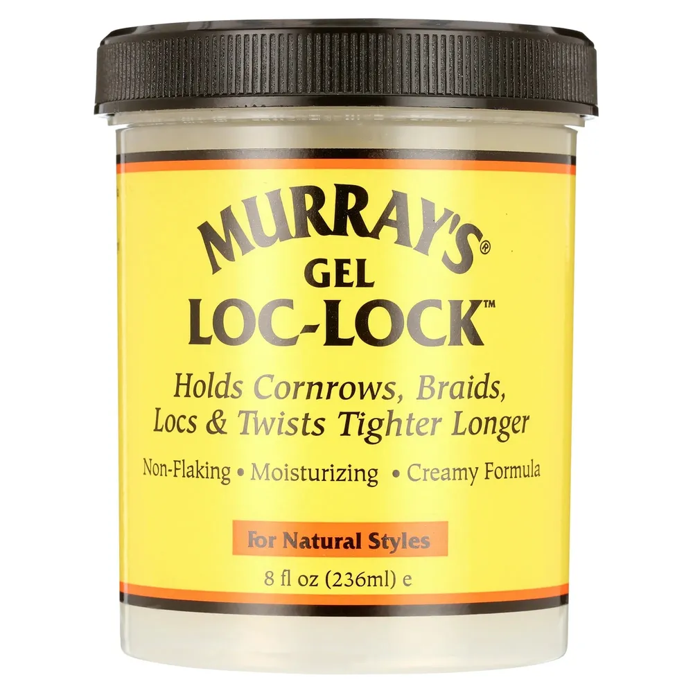 Murray’s Loc-Lock Gel – Firm Hold for Braids & Locs – 8 oz