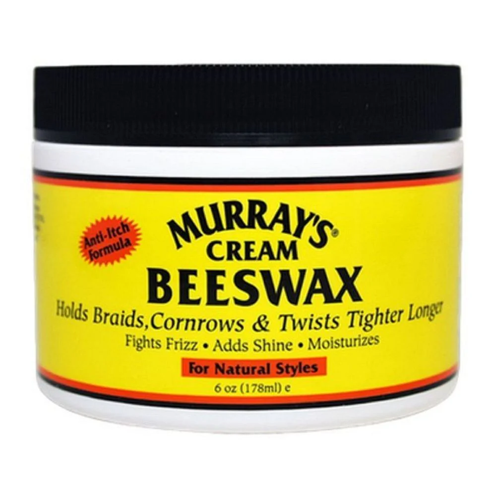 Murray’s Cream of Nature Beeswax – Creamy Texture & Moisture – 6 oz