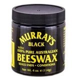 Murray's Black Beeswax - Seals Ends Conditions 4 Oz