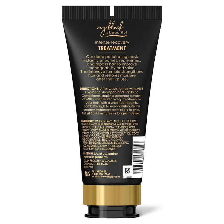 My Black Is Beautiful Intense Recovery Treatment Deep Repair Mask - 5.74 oz - Image 3