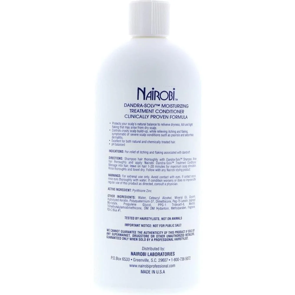 Nairobi Dandra-Solv Moisturizing Conditioner – 32 oz - Image 2
