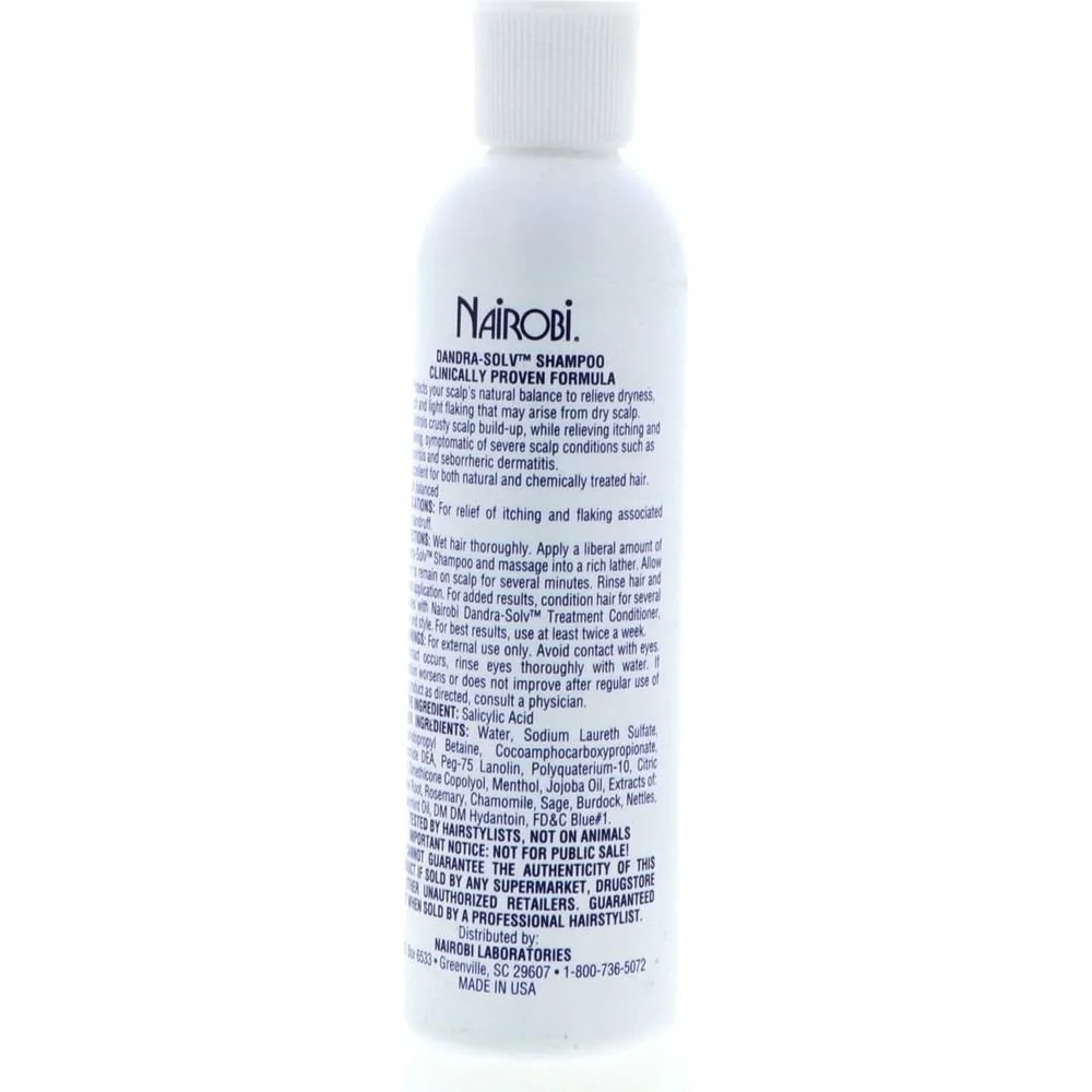Nairobi Dandra-Solv Moisturizing Shampoo - Therapeutic - Image 4