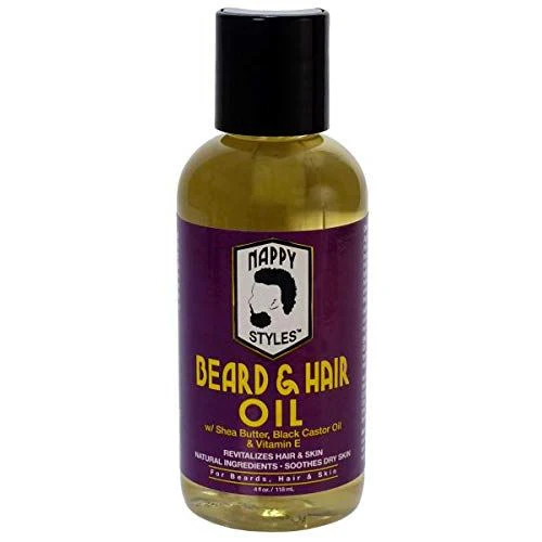 Nappy Styles Beard & Hair Oil  – 4 oz
