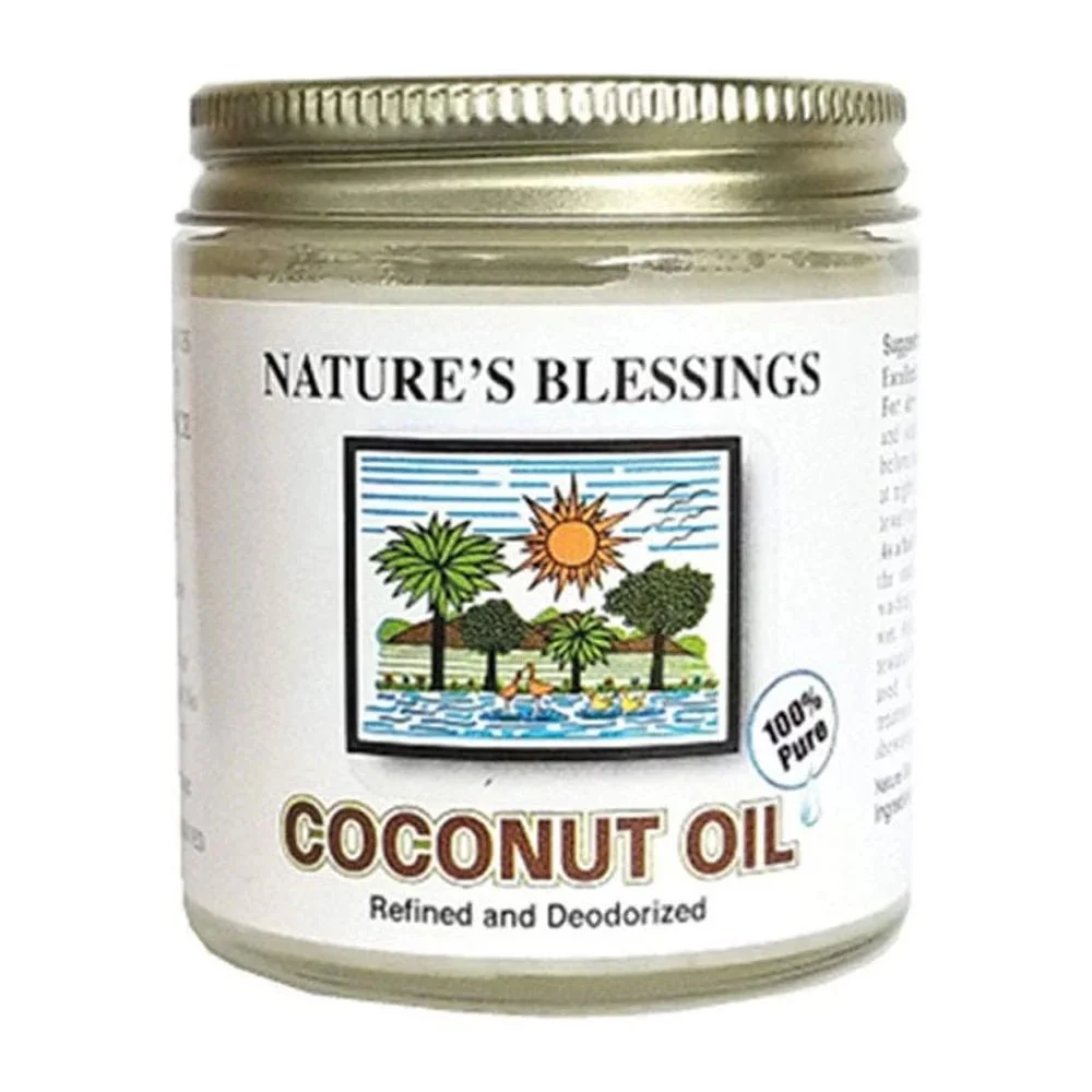 Nature’s Blessings Coconut Oil – Moisturizer for Hair & Skin – 3.7 oz - Image 3