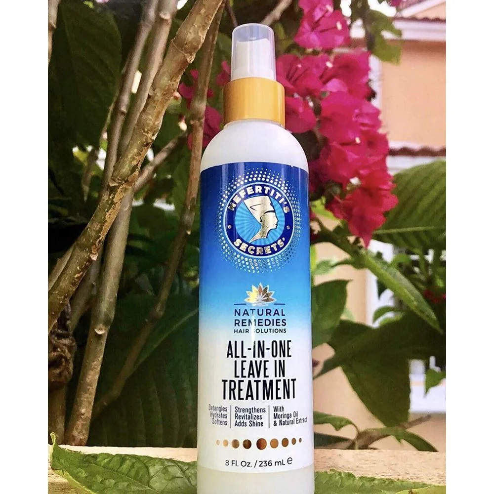 Nefertiti’s Secrets All-In-One Leave-In Treatment - 8 oz - Image 4