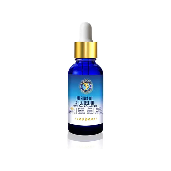 Nefertiti’s Secrets Natural Moringa and Tea Tree Oil - Hair, Scalp, and Skin - Image 2