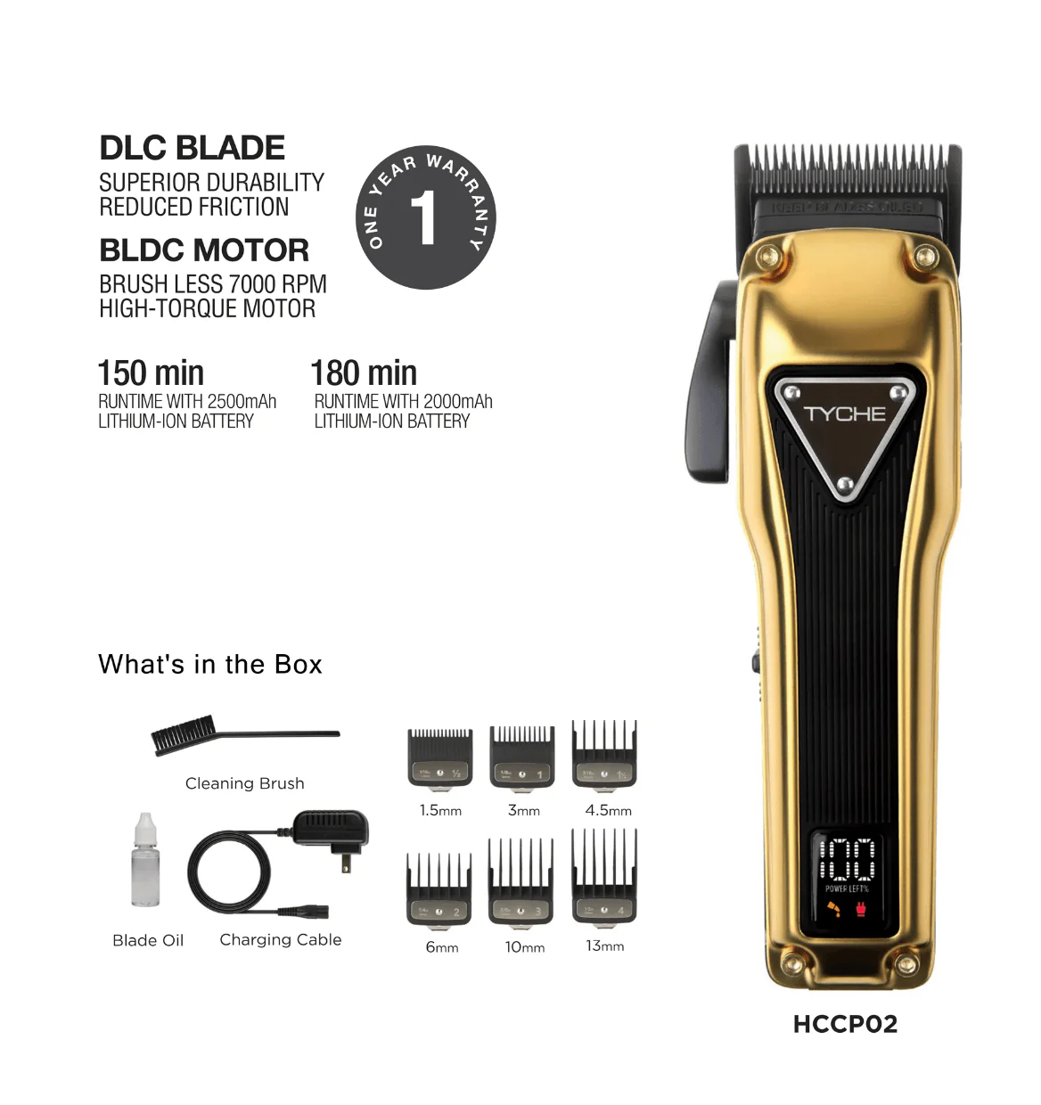 Nicka K New York Carbon Blade DLC Clipper & Trimmer – Cordless - Image 3
