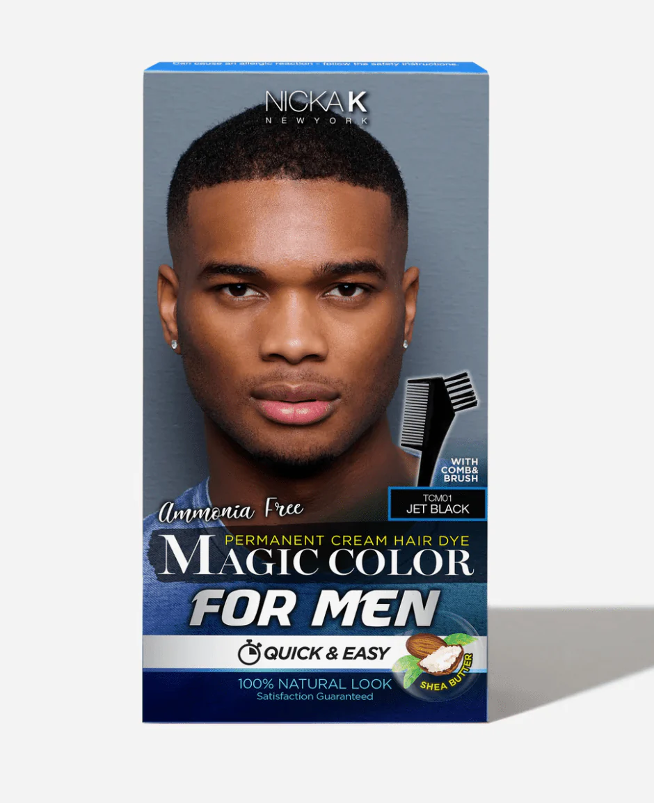Nicka K New York Magic Color For Men Permanent Hair Dye