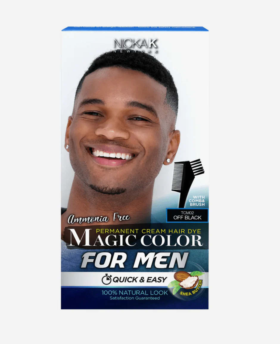 Nicka K New York Magic Color For Men Permanent Hair Dye - Image 2