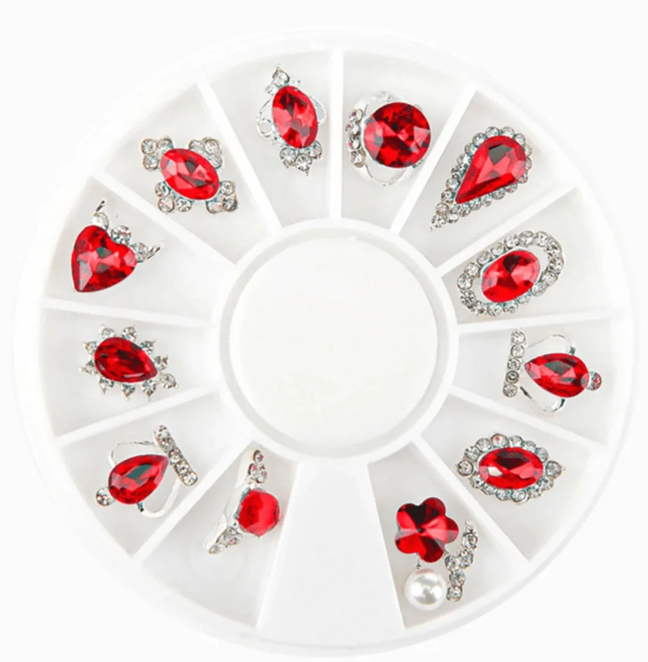 Nicka K New York Nail Art DIY Rhinestone Round Case - Image 6