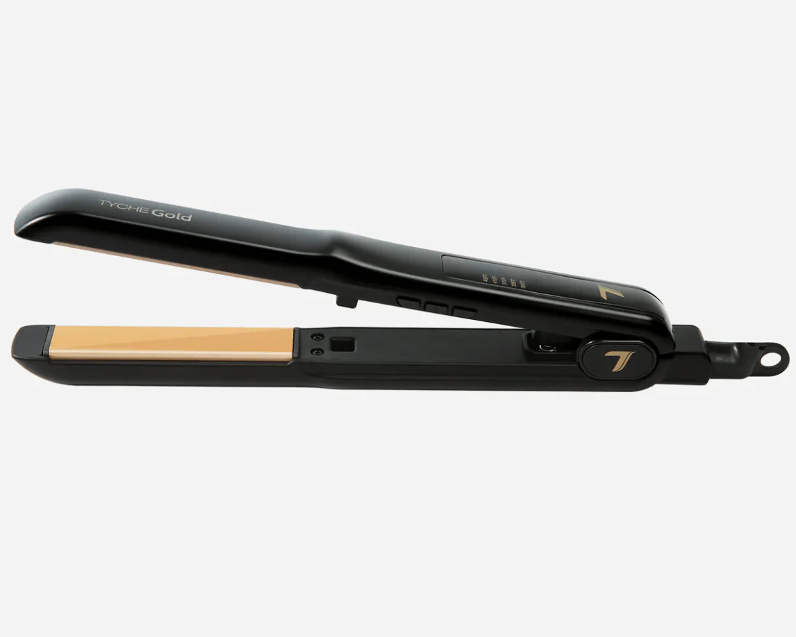 Nicka K Tyche Gold Ceramic Flat Iron β Double Coated Plates - Image 4