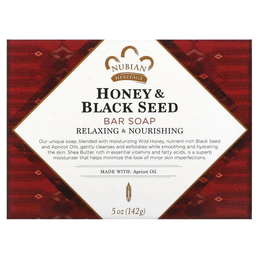 Nubian Heritage Bar Soap Natural Body Cleansing Bar - 5 oz - Image 5