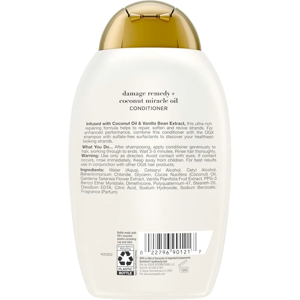 OGX Coconut Miracle Oil Conditioner - 13 fl oz - Image 5