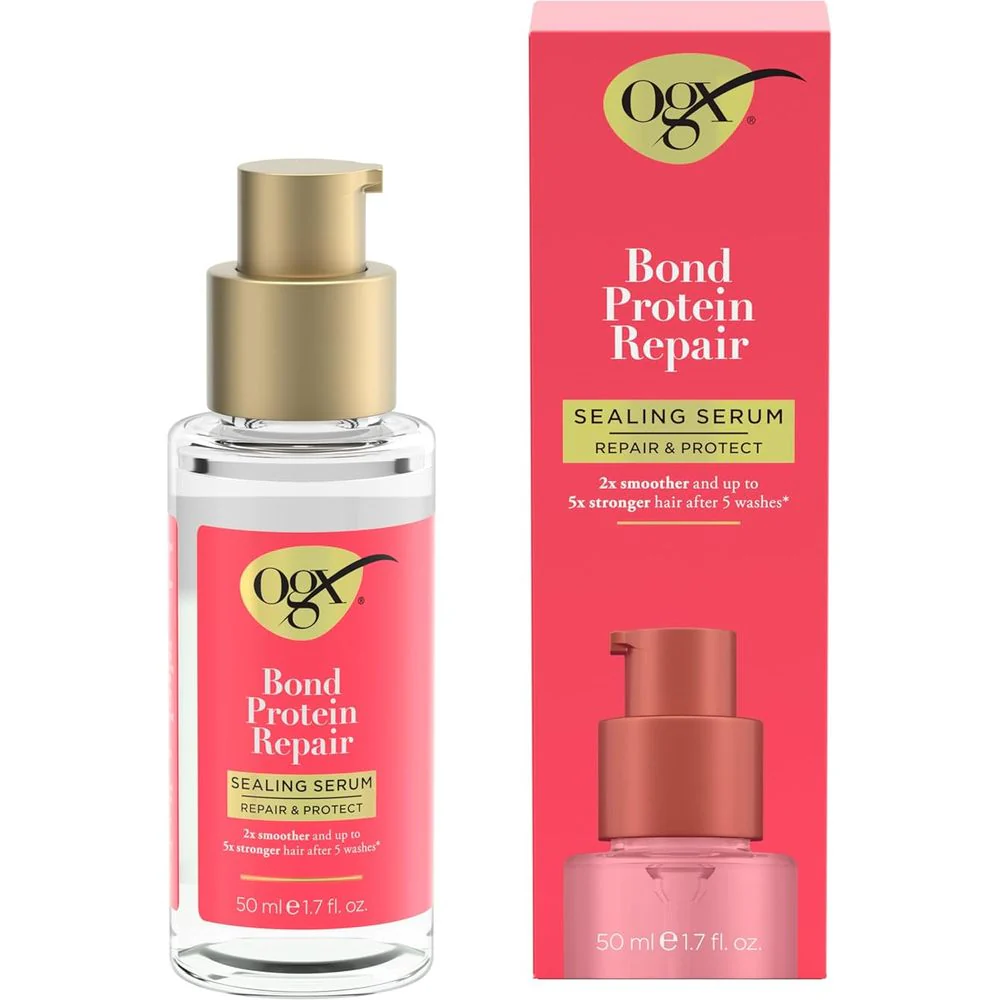 OGX Repair and Protect Bond Protein Sealing Hair Serum - 1.7 fl oz - Image 4