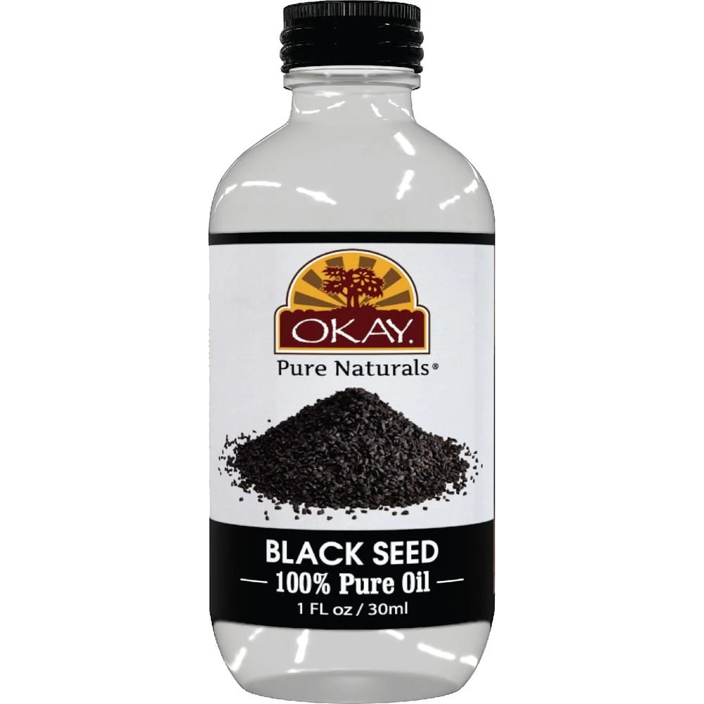 Okay 100% Pure Black Seed Essential Oil 1oz