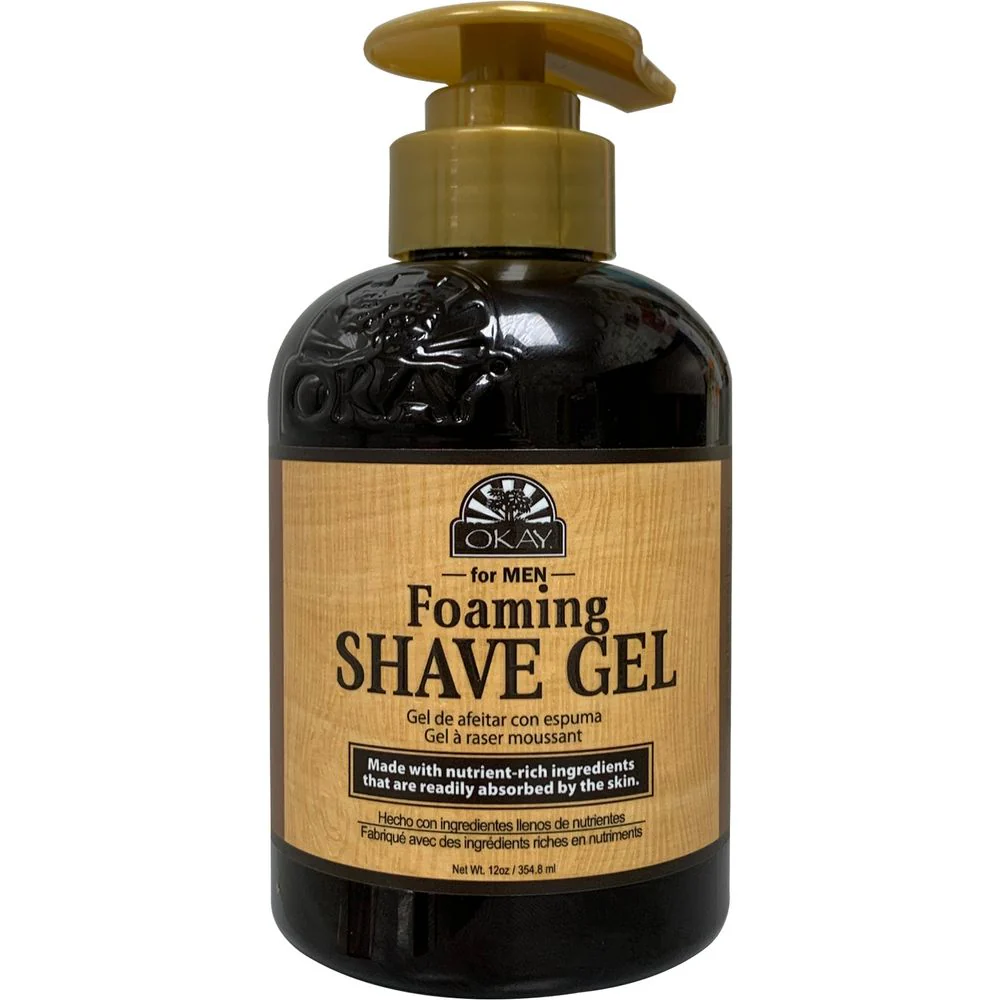 OKAY For Men Foaming Shave Gel