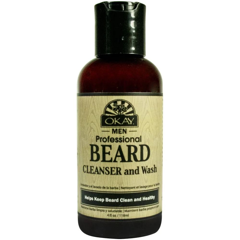 OKAY  MEN BEARD CLEANSER  4oz