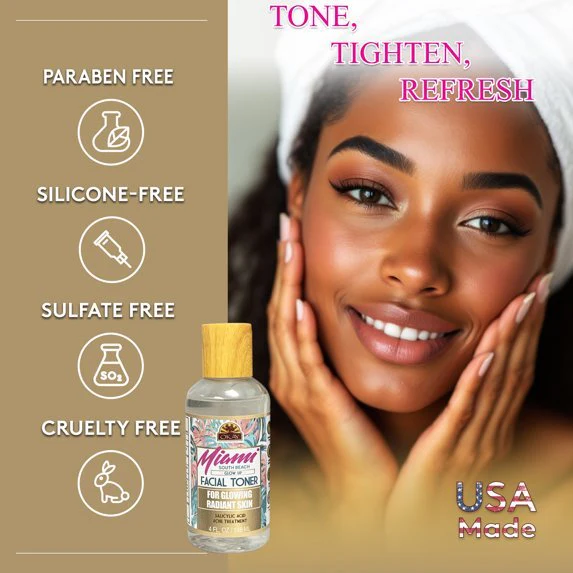 OKAY Miami South Beach Anti‑Acne Facial Toner 4 oz - Image 5