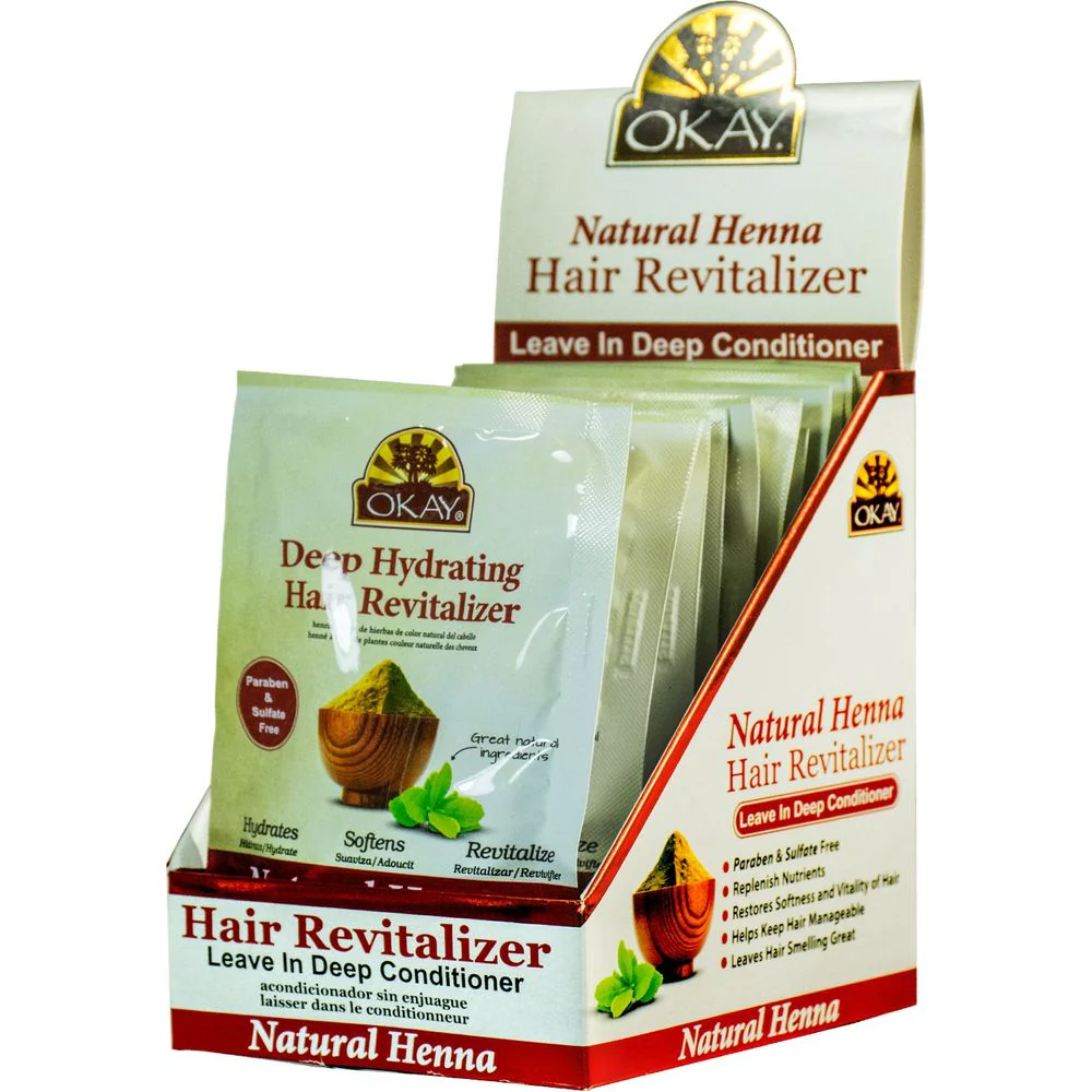 OKAY Henna Natural Leave-In Conditioner 1.5oz/44ml