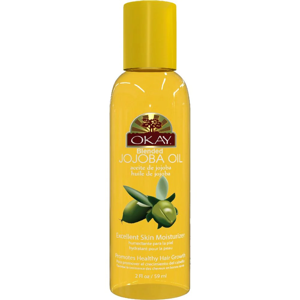 OKAY Pure Naturals JOJOBA BLENDED OIL for SKIN & HAIR 2oz